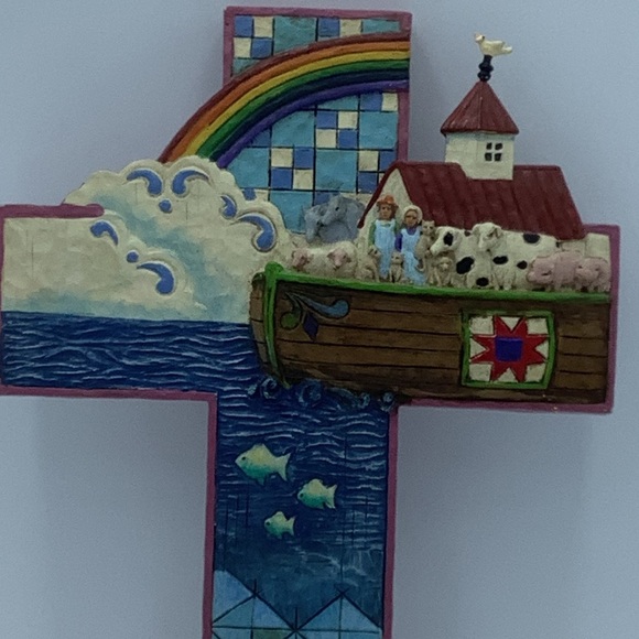 Jim Shore 2006 Noah’s Ark Cross - Picture 3 of 12